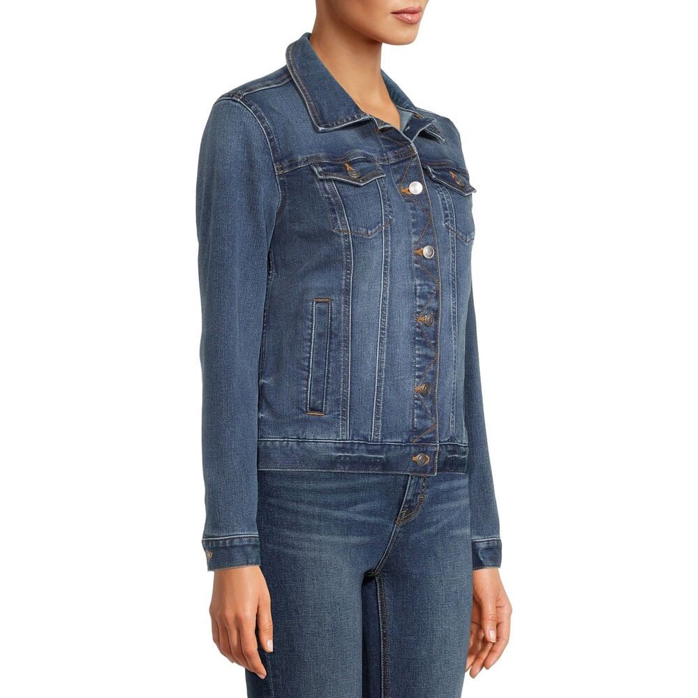 Time and Tru Medium Wash -Size X-Large Women's Denim Jacket - Picture 2 of 6